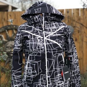 Karbon Diamond Tech Snowboard Jacket, Women's S